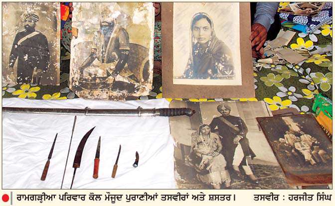  ਸ਼ੇਰੇ ਪੰਜਾਬ ਵਲੋਂ ਭੇਟ ਕੀਤੀ ਤਲਵਾਰ ਵਾਪਸ ਲਿਆਉਣ ਲਈ ਜੱਦੋ-ਜਹਿਦ ਕਰ ਰਹੇ ਮੰਗਲ ਸਿੰਘ ਰਾਮਗੜ੍ਹੀਆ ਦੇ ਵਾਰਿਸ