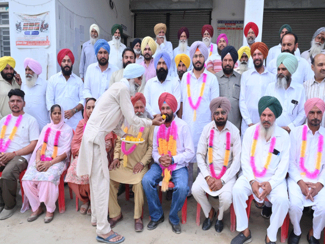 ਸਹਿਕਾਰੀ ਖੇਤੀਬਾੜੀ ਸਭਾ ਦੇ ਸਰਬਸੰਮਤੀ ਨਾਲ ਆਮ ਆਦਮੀ ਪਾਰਟੀ ਦੇ ਕੁਲਵਿੰਦਰ ਸਿੰਘ ਚੱਠਾ ਬਣੇ ਪ੍ਰਧਾਨ