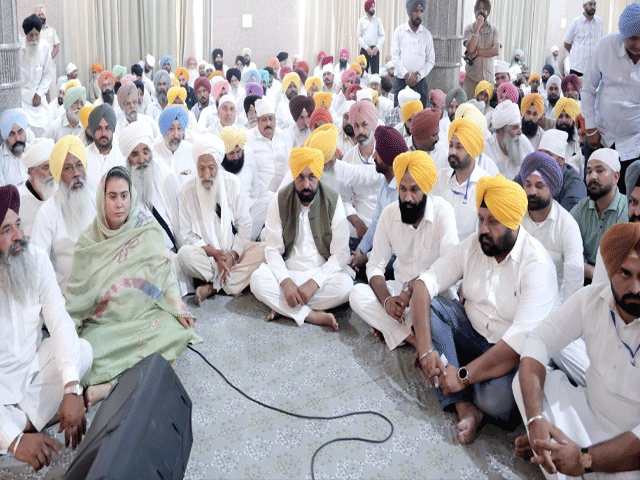 ਸੰਗਰੂਰ ‘ਚ ਹੋਏ ਸ਼ੁਕਰਾਨਾ ਸਮਾਗਮ ਵਿਚ ਮੁੱਖ ਮੰਤਰੀ ਭਗਵੰਤ ਮਾਨ ਨੇ ਕੀਤੀ ਸ਼ਮੂਲੀਅਤ