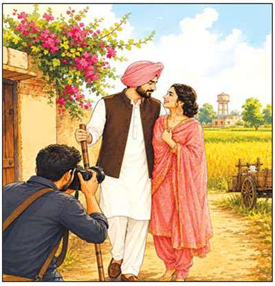  ਪ੍ਰੀ-ਵੈਡਿੰਗ ਫੋਟੋਗ੍ਰਾਫੀ ਵਿਚ ਸੰਜਮ ਦੀ ਲੋੜ ਹੈ