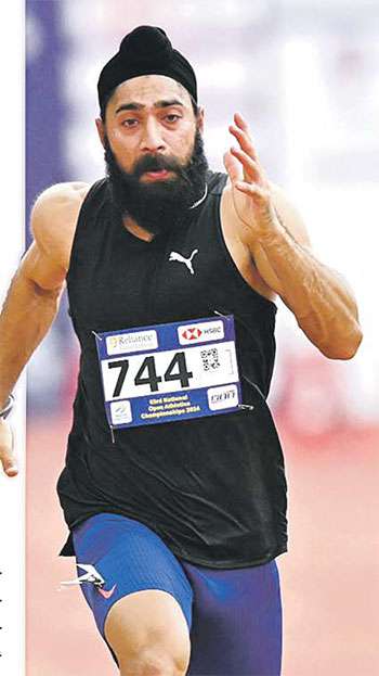  ਦੇਸ਼ ਦਾ ਸਭ ਤੋਂ ਤੇਜ਼ ਫਰਾਟਾ ਦੌੜਾਕ ਬਣਿਆ ਗੁਰਿੰਦਰਵੀਰ ਸਿੰਘ
