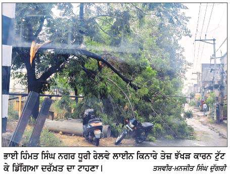  ਮੀਂਹ ਨੇ ਗਰਮੀ ਤੋਂ ਦਿਵਾਈ ਰਾਹਤ
<br/> 