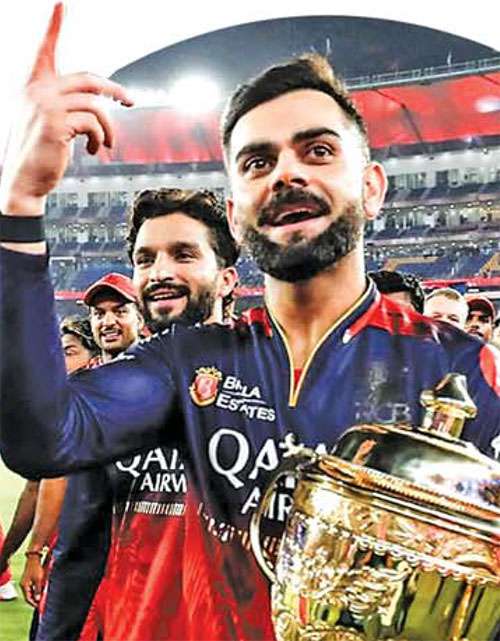  ਆਈ.ਪੀ.ਐੱਲ.-2026
ਕੋਹਲੀ ਦੇ ਜਲਵੇ ਨਾਲ ਆਰ. ਸੀ. ਬੀ. ਫਿਰ ਬਣੀ ਚੈਂਪੀਅਨ
