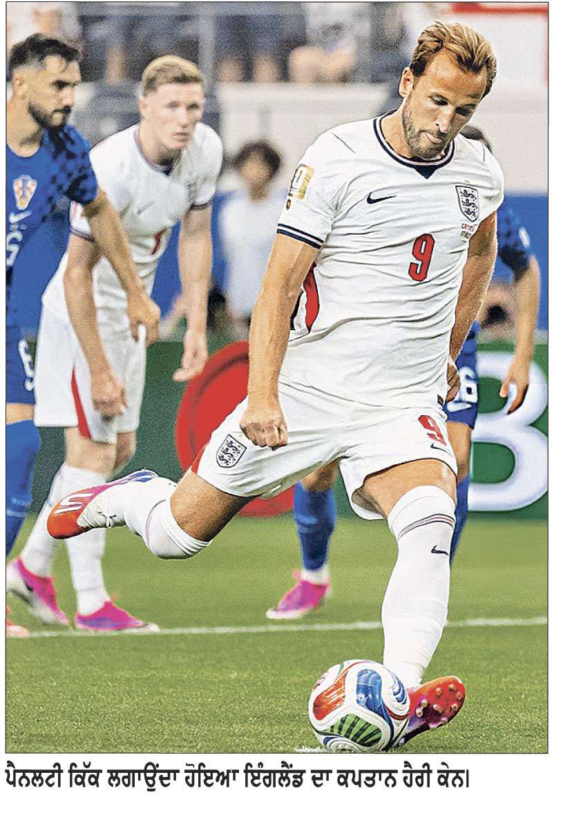 ਇੰਗਲੈਂਡ ਨੇ ਕ੍ਰੋਏਸ਼ੀਆ ਨੂੰ 4-2 ਨਾਲ ਹਰਾਇਆ