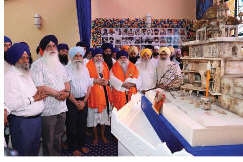 ਜੂਨ 1984 ਦੇ ਘੱਲੂਘਾਰੇ ਦੀ ਯਾਦਗਰ ਗੁਰਦੁਆਰਾ ਸ੍ਰੀ ਗੁਰੂ ਸਿੰਘ ਸਭਾ ਸਾਊਥਾਲ ਵਿਖੇ ਸਥਾਪਿਤ
-ਸੰਤ ਬਾਬਾ ਹਰਨਾਮ ਸਿੰਘ ਖਾਲਸਾ ਅਤੇ ਸੰਤ ਅਵਤਾਰ ਸਿੰਘ ਬੱਧਨੀ ਕਲਾਂ ਵਾਲੇ ਉਚੇਚੇ ਤੌਰ ਤੇ ਪਹੁੰਚੇ