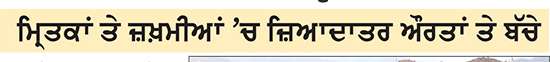 ਪਾਕਿ ਵਲੋਂ ਅਫ਼ਗਾਨਿਸਤਾਨ ’ਤੇ ਮੁੜ ਹਵਾਈ ਹਮਲੇ-56 ਮੌਤਾਂ