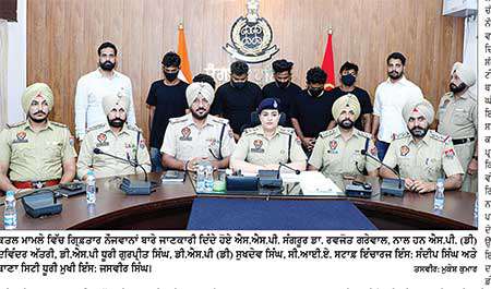 ਮਾਮਲਾ ਮੁੱਖ ਮੰਤਰੀ ਦੇ ਸ਼ਹਿਰ ਧੂਰੀ ’ਚ 2 ਨੌਜਵਾਨਾਂ ਦੇ ਦਿਨ ਦਿਹਾੜੇ ਹੋਏ ਕਤਲ ਦਾ
ਕਤਲ ਕਰ ਕੇ ਫ਼ਰਾਰ ਹੋਏ 6 ਨੌਜਵਾਨਾਂ ਨੂੰ ਸੰਗਰੂਰ ਪੁਲਿਸ ਨੇ 24 ਘੰਟਿਆਂ ’ਚ ਕੀਤਾ ਗ੍ਰਿਫ਼ਤਾਰ 