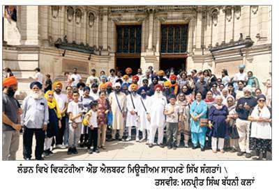 ਮਿਡਲੈਂਡ ਦੀਆਂ ਸਿੱਖ ਸੰਗਤਾਂ ਨੂੰ ਮਹਾਰਾਣਾ ਰਣਜੀਤ ਸਿੰਘ ਅਤੇ ਸਿੱਖ ਰਾਜ ਦੀਆਂ ਨਿਸ਼ਾਨੀਆਂ ਵਿਖਾਉਣ ਲਈ ਗੁਰਦੁਆਰਾ ਬਾਬਾ ਦੀਪ ਸਿੰਘ ਵੱਲੋਂ ਲੰਡਨ ਯਾਤਰਾ ਦਾ ਪ੍ਰਬੰਧ