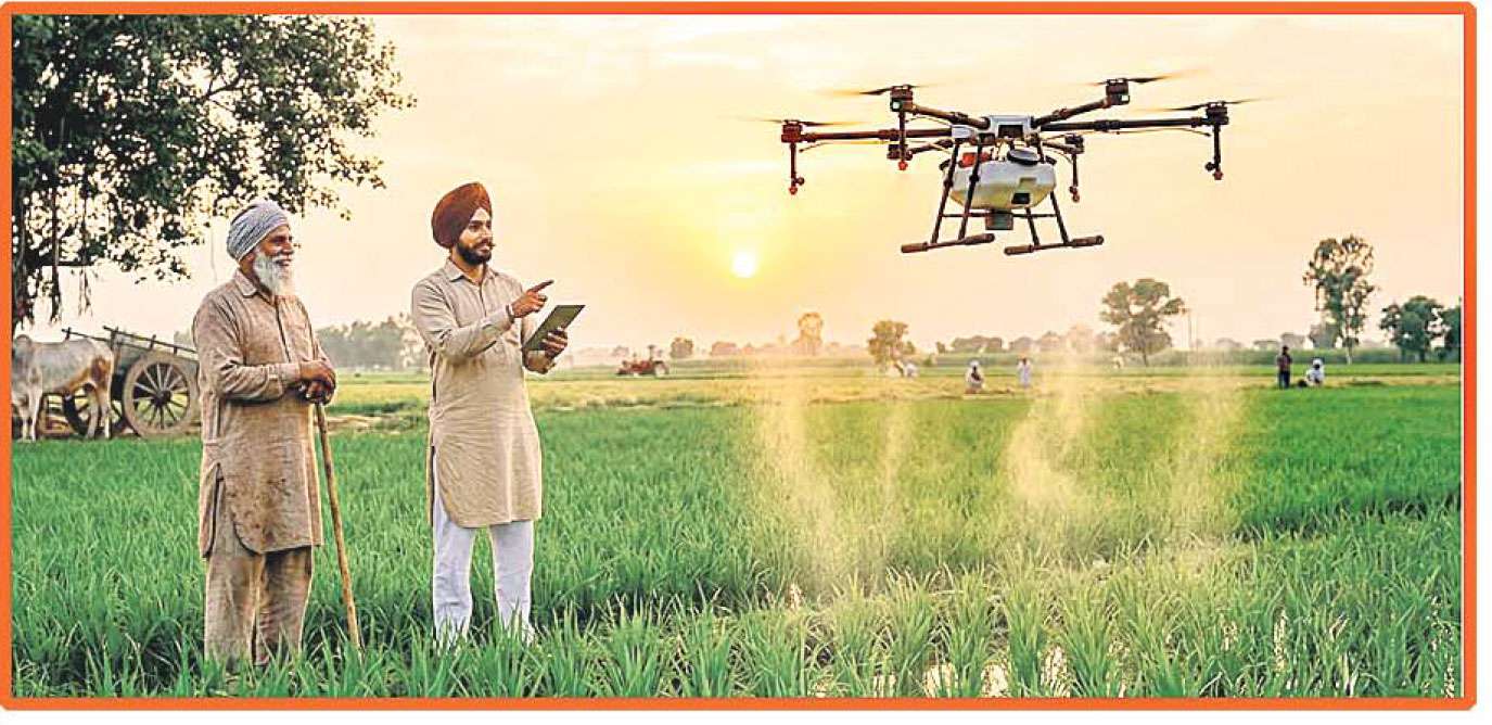  ਕੰਪਿਊਟਰ ਤੇ ਡਰੋਨ : ਪੰਜਾਬ ਦੇ ਖੇਤਾਂ 'ਚ ਹਾਈ-ਟੈਕ ਕ੍ਰਾਂਤੀ