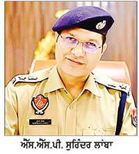 ਨਸ਼ੀਲੇ ਪਦਾਰਥਾਂ ਸਮੇਤ 5 ਵਿਅਕਤੀ ਗਿ੍ਫ਼ਤਾਰ-ਐੱਸ.ਐੱਸ.ਪੀ. ਲਾਂਬਾ