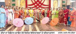 ਮਧੂਵਨ ਵਾਟਿਕਾ ਪਬਲਿਕ ਸਕੂਲ ਵਲੋਂ ਧੂਮਧਾਮ ਨਾਲ ਮਨਾਇਆ ਤੀਆਂ ਦਾ ਤਿਉਹਾਰ