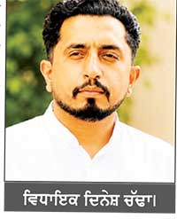 ਬੱਦੀ ਤੋਂ ਸਰਸਾ , ਸਤਲੁਜ ਤੇ ਨਹਿਰੀ ਪ੍ਰਣਾਲੀ ਤੱਕ ਪ੍ਰਦੂਸ਼ਿਤ ਪਾਣੀ ਪਹੁੰਚਣ ਦਾ ਮਾਮਲਾ ਗੰਭੀਰ - ਦਿਨੇਸ਼ ਚੱਢਾ