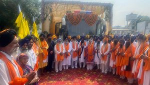ਹਰਿਆਣਾ ਦੇ ਮੁੱਖ ਮੰਤਰੀ ਨਾਇਬ ਸਿੰਘ ਸੈਣੀ ਸ੍ਰੀ ਚਮਕੌਰ ਸਾਹਿਬ ਪੁੱਜੇ