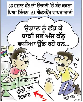 ਉਡਾਣ ਨੂੰ ਛੱਡ ਕੇ ਬਾਕੀ ਸਭ ਅੱਜ ਕੱਲ੍ਹ ਵਧੀਆ ਉੱਡ ਰਹੇ ਹਨ...