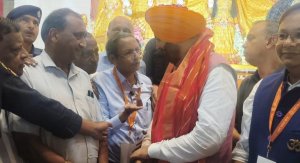 ਹਰਿਆਣਾ ਦੇ ਮੁੱਖ ਮੰਤਰੀ ਨਾਇਬ ਸਿੰਘ ਸੈਣੀ ਨੇ ਖਰੜ ਵਿਚ ਇਕ ਧਾਰਮਿਕ ਪ੍ਰੋਗਰਾਮ ਵਿਚ ਕੀਤੀ ਸ਼ਮੂਲੀਅਤ