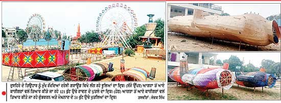 ਦਰੇਸੀ ਗਰਾਊਂਡ ’ਚ ਦੁਸਹਿਰਾ ਮੇਲੇ ’ਤੇ 121 ਫੁੱਟ ਉੱਚਾ ਰਾਵਣ ਦਾ ਪੁਤਲਾ ਹੋਵੇਗਾ ਖਿੱਚ ਦਾ ਕੇਂਦਰ