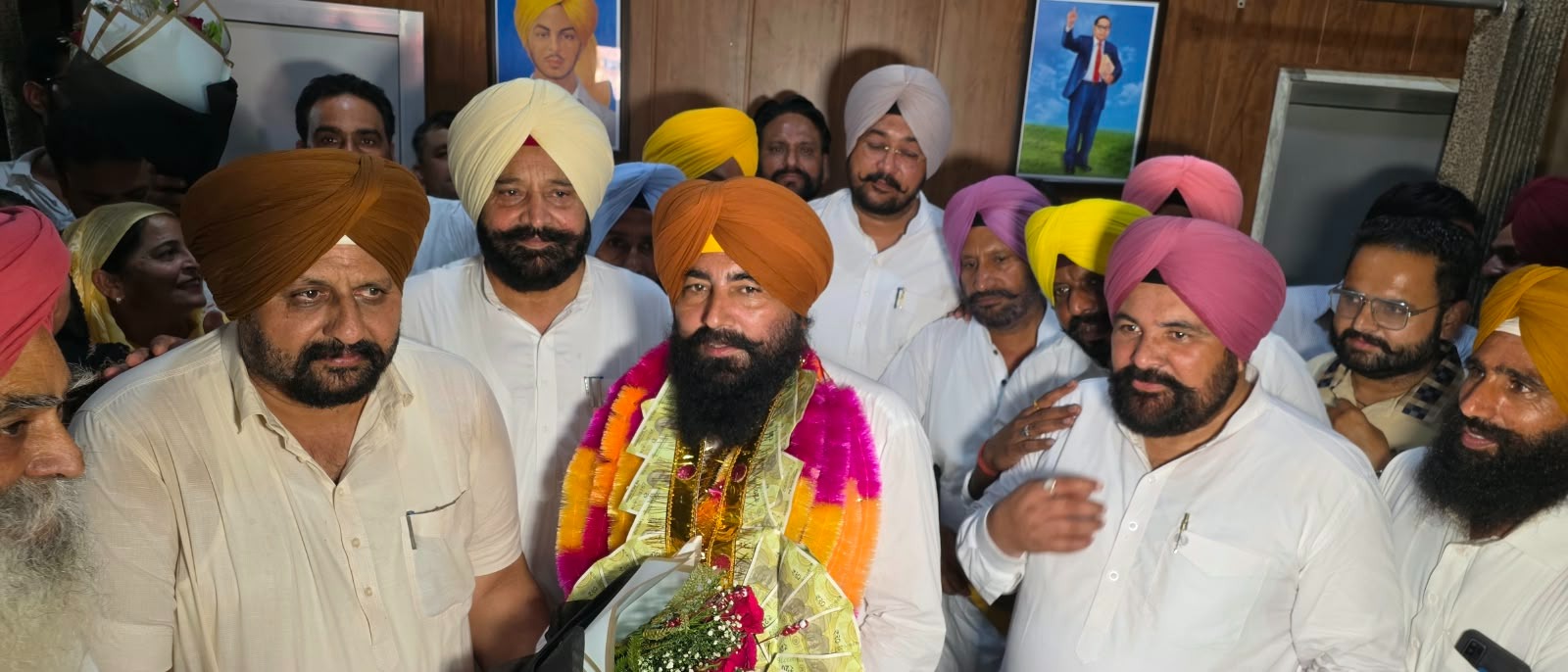 ਮਾਰਕੀਟ ਕਮੇਟੀ ਪੰਜੇ ਕੇ ਉਤਾੜ ਦੇ ਚੇਅਰਮੈਨ ਜਸਵੰਤ ਸਿੰਘ ਸੋਢੀ ਦੀ ਹੋਈ ਤਾਜਪੋਸ਼ੀ