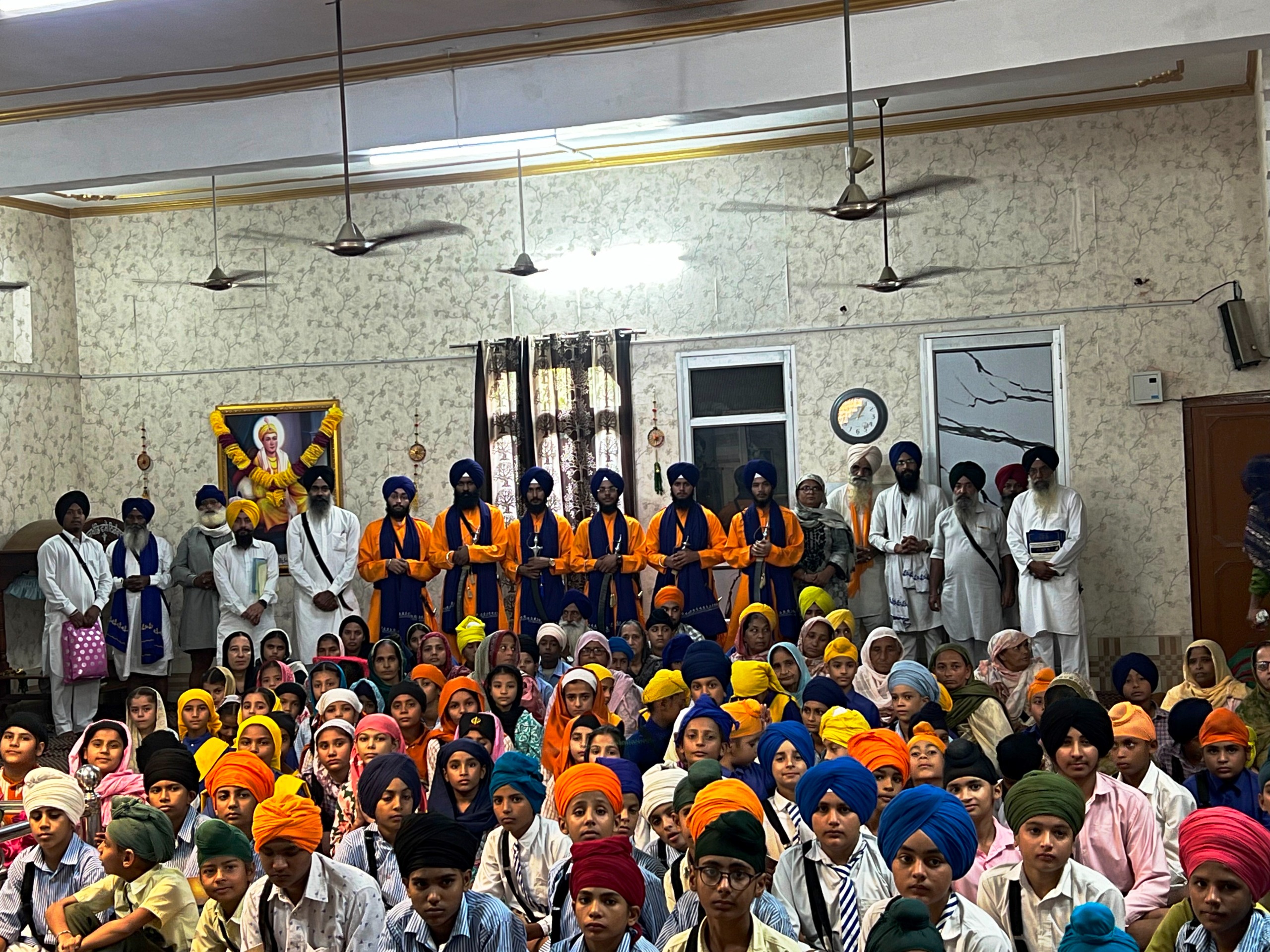 ਸ੍ਰੀ ਗੁਰੂ ਰਵਿਦਾਸ ਜੀ ਦੇ 650 ਸਾਲਾ ਪ੍ਰਕਾਸ਼ ਪੁਰਬ ਨੂੰ ਸਮਰਪਿਤ ਅੰਮ੍ਰਿਤ ਸੰਚਾਰ ਸਮਾਗਮ ਕਰਵਾਇਆ ਗਿਆ