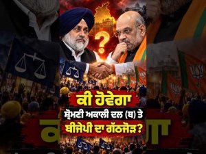 Past Differences and Future Possibilities Analyzed : ਹੋਵੇਗਾ Shiromani Akali Dal (ਬ) ਤੇ BJP ਦਾ ਗੱਠਜੋੜ